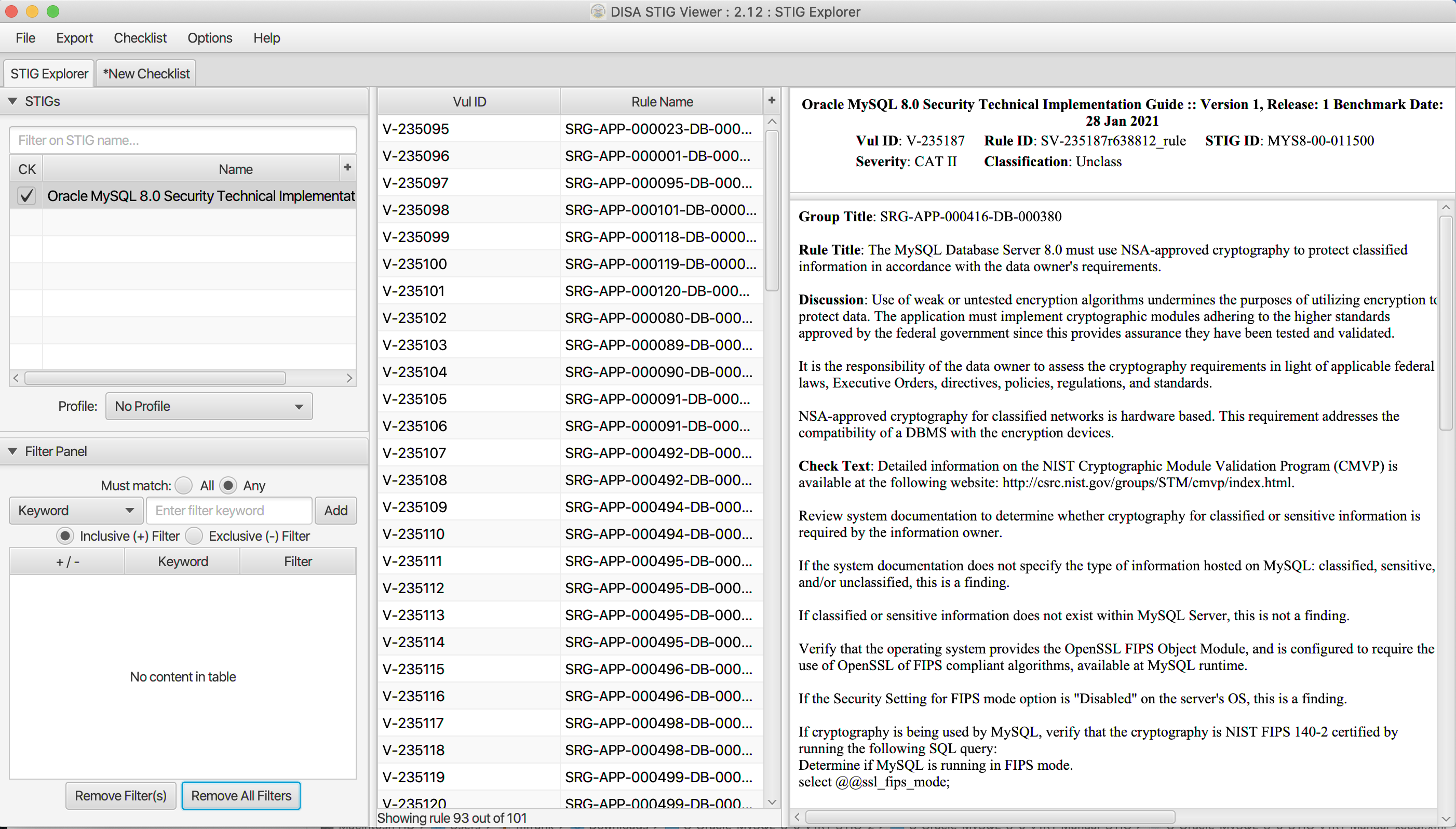 DISA STIG Viewer - STIG Explorer