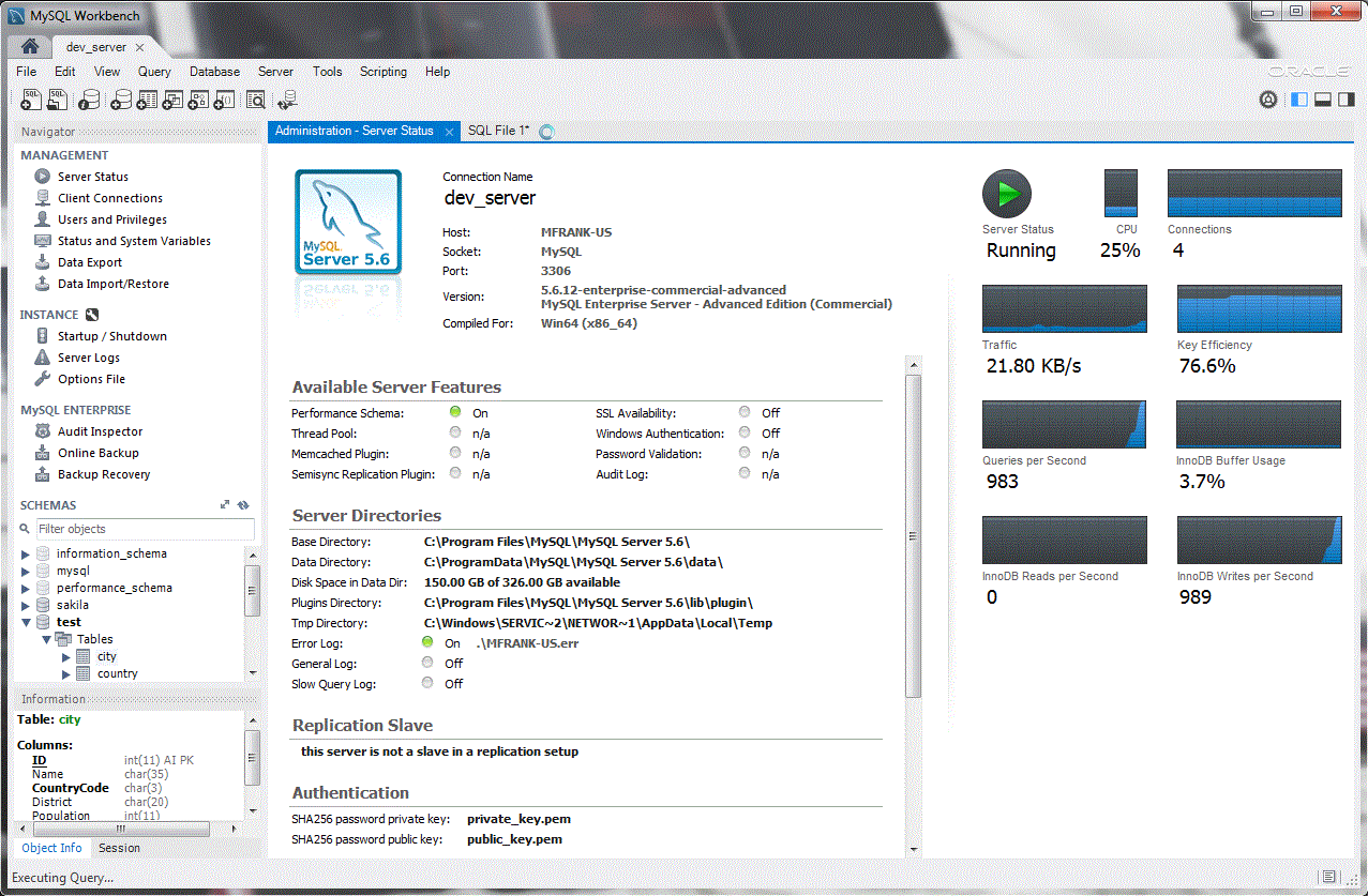 Mysql Mysql Workbench